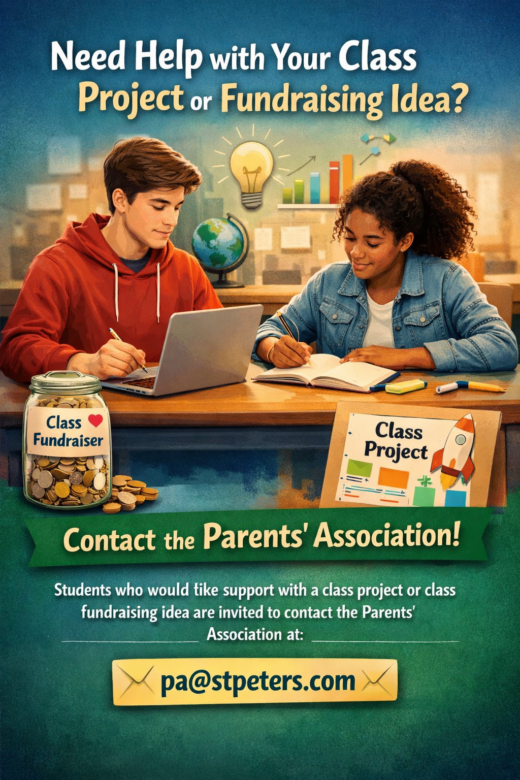 Associação de Pais: Apoio às Iniciativas dos Alunos  / Parents’ Association: Supporting Student Initiatives image