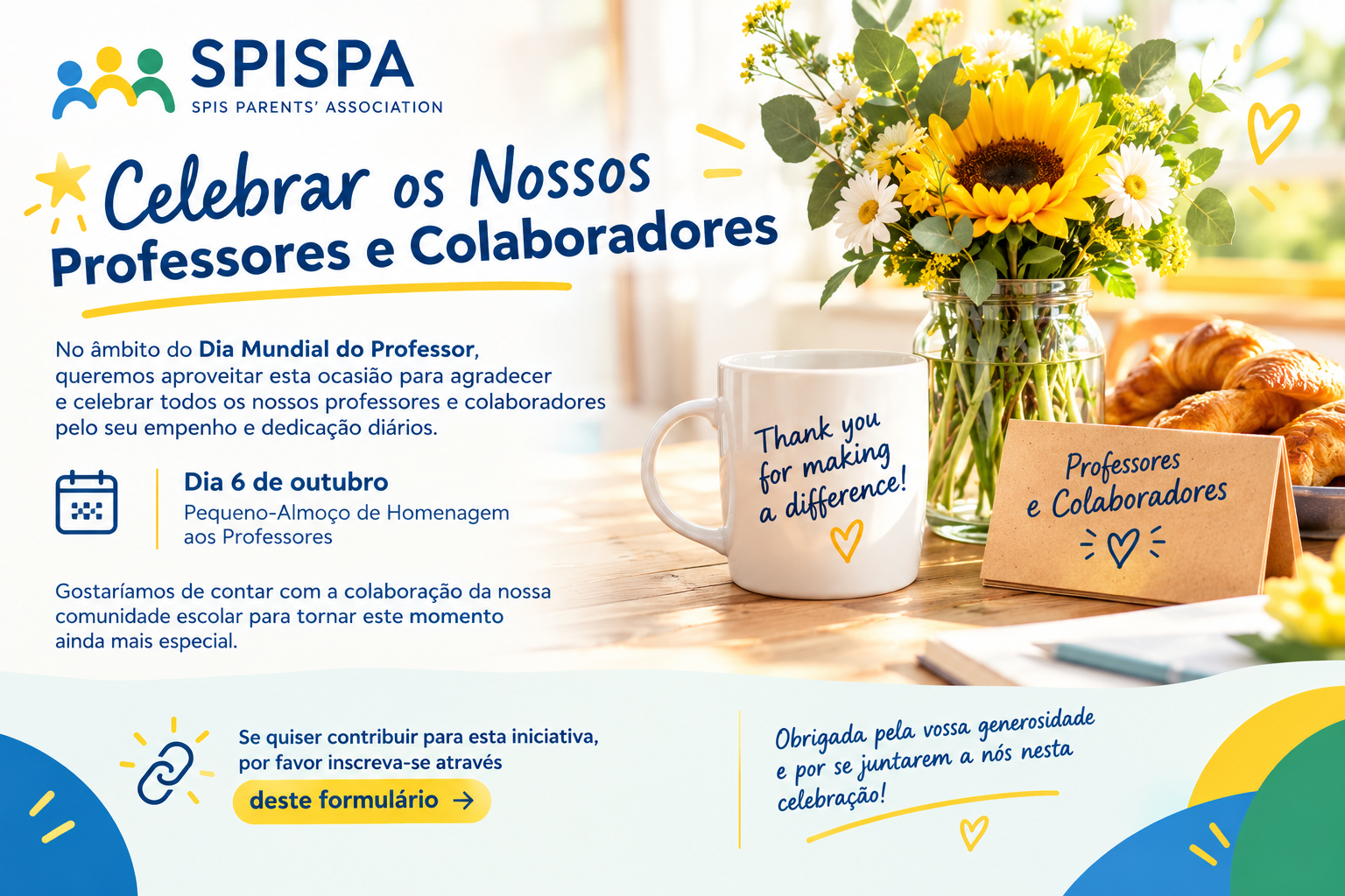 🌟 Celebrar os Nossos Professores e Colaboradores / Celebrating Our Teachers & Staff image