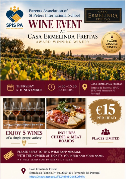 🍷 Prova de Vinhos – Uma Tarde Especial image